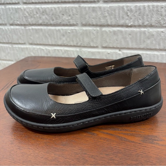 Birkenstock | Shoes | Birkenstock Iona Black Leather Mary Jane